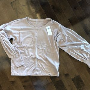 Abercrombie & Finch puff sleeve blouse.